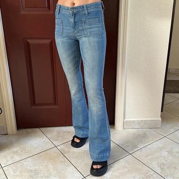 Perfect Hip Hugger Flare Jeans - Picture 4 of 11